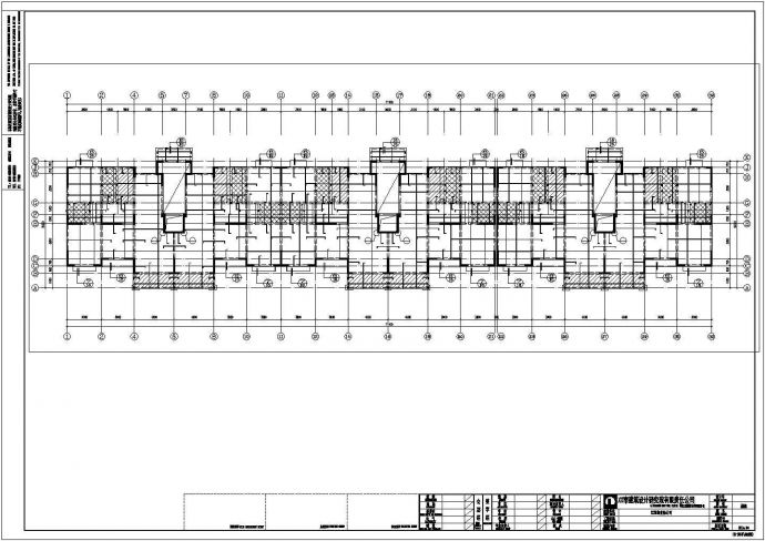 某两栋八层剪力墙结构住宅楼结构施工图（含PKPM计算书）_图1