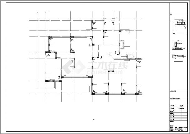 [江苏]地上二十八层剪力墙结构住宅楼结构施工图-图二