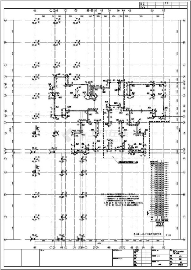 [湖北]二十六层剪力墙结构住宅楼结构施工图-图二