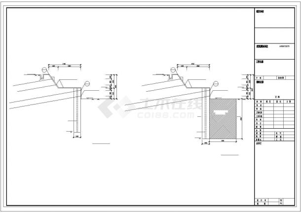 [施工图]温州某二十三层基坑支护结构设计图-图一