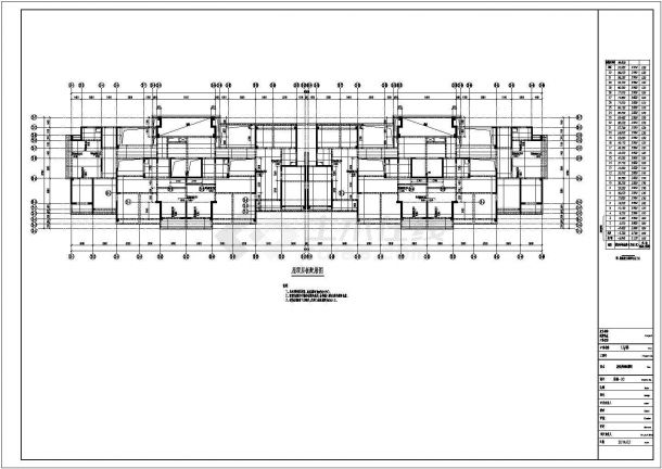 [浙江]三十二层剪力墙结构高层住宅楼结构施工图-图一