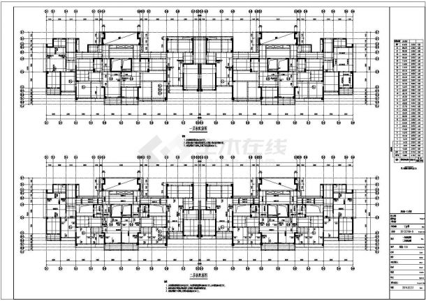 [浙江]三十二层剪力墙结构高层住宅楼结构施工图-图二