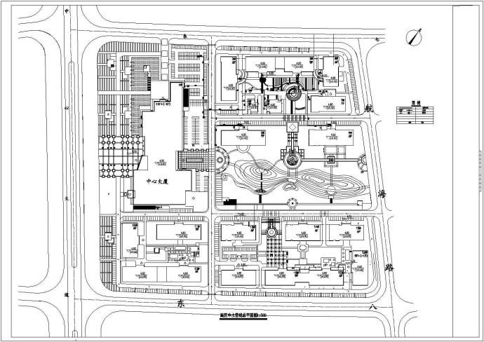 [北方]市政室外给排水管道竣工图_图1