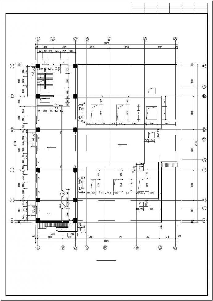 大型四层锅炉房及干煤棚结构施工图（含建筑图）_图1