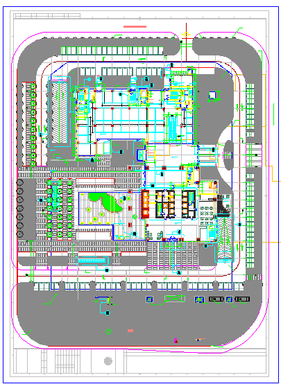 广西25层大型综合楼弱电智能化设计图纸（含弱电机房）-图二