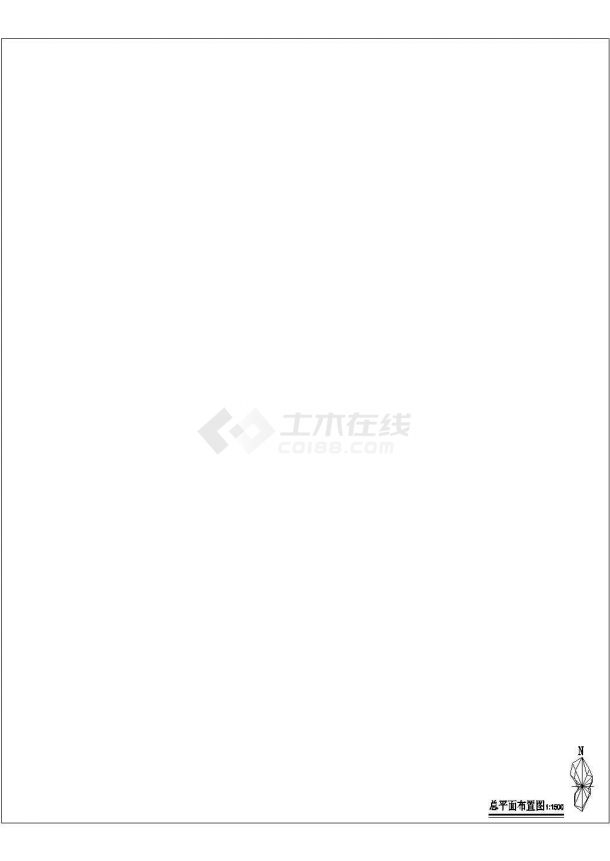【北京】红领巾公园某住宅小区建筑方案设计-图一