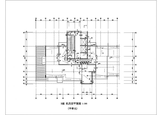 徐州市某现代化小区28层框架结构住宅楼全套平面设计CAD图纸_图1