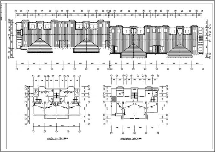 三层复式住宅楼全套电气设计施工图纸_图1