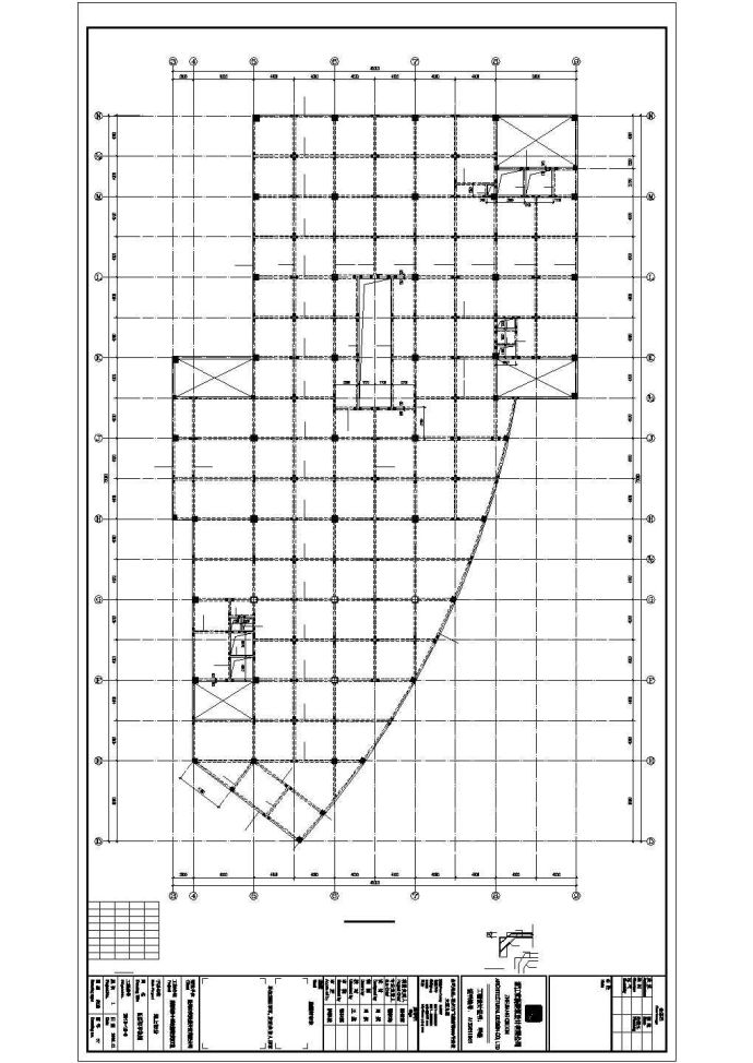 [浙江]五层框架结构住宅楼结构施工图(地下一层)_图1