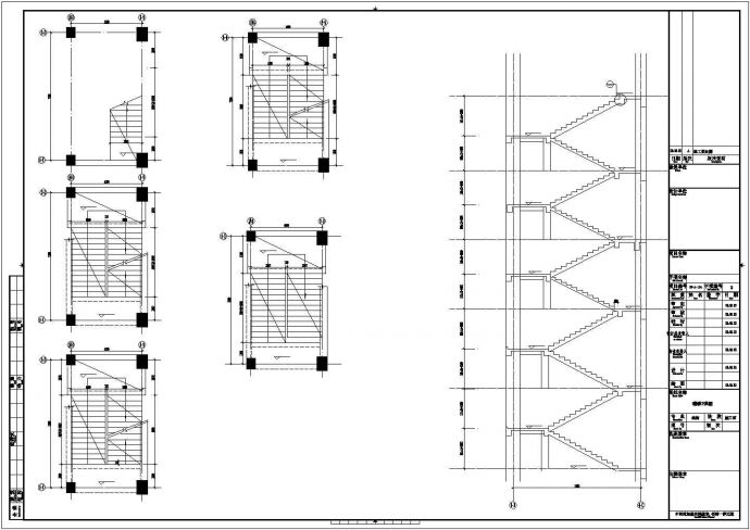 八层框架结构便民服务中心结构施工图（含建筑图、HKFZ桩）_图1