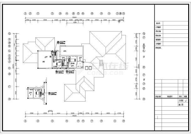 小型住宅多联机空调系统设计方案图-图二