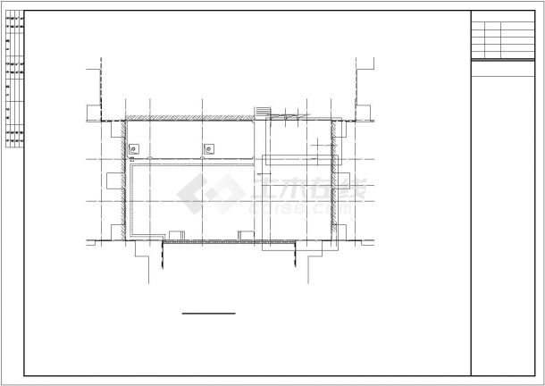 车库结构施工图（含计算书、建筑图）-图一