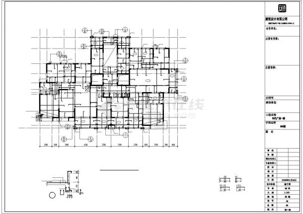 33层剪力墙结构高层住宅结构施工图（筏板基础CFG地基）-图二