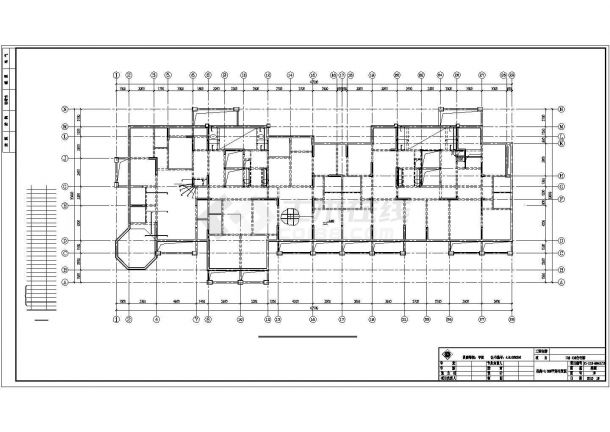 [河南]17000平24层高层住宅结构施工图（含建筑图）-图一