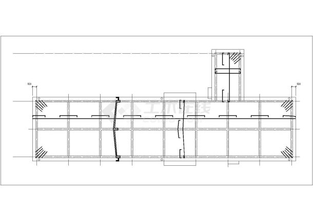 瓦斯泵房施工图（条形基础，共4张）-图一