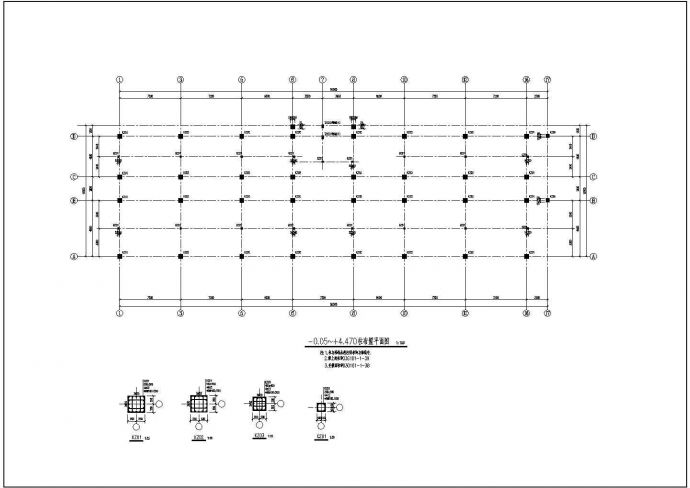 某卫生室结构设计图（条形基础，共12张）_图1