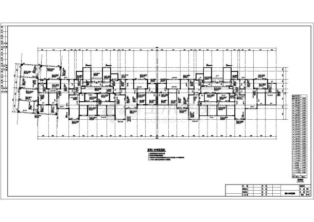 [山东]地上三十层抗震墙结构商住楼结构施工图-图二