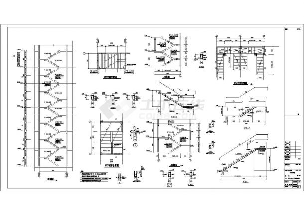 [江苏]地上十五层剪力墙结构商住楼结构施工图-图一