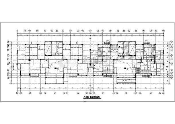 [湖南]十八层框架剪力墙结构商住楼结构施工图(仅地上部分)-图一