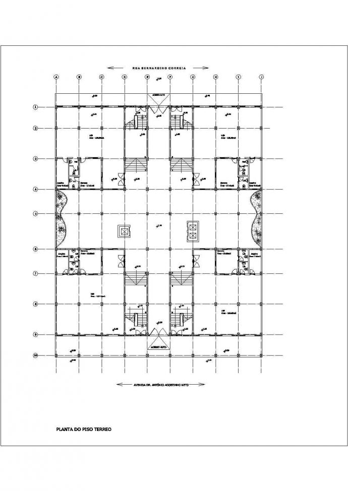 某混凝土建筑结构设计图，共12张图_图1