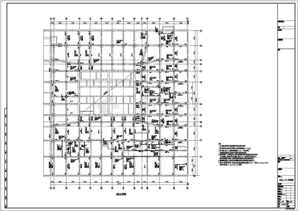 [南通]某五十七层国际贸易中心超高层框筒结构施工图(中建)-图一