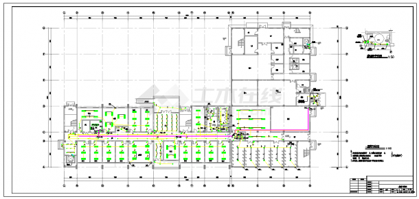 四层综合办公楼供电设计施工图（7700平方米）-图一