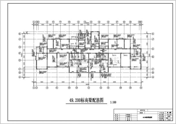 【兖州】十七层剪力墙结构桩基础住宅结构设计施工图-图二