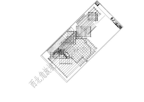 【大连】二十层框剪星海湾古城堡酒店结构施工图-图二