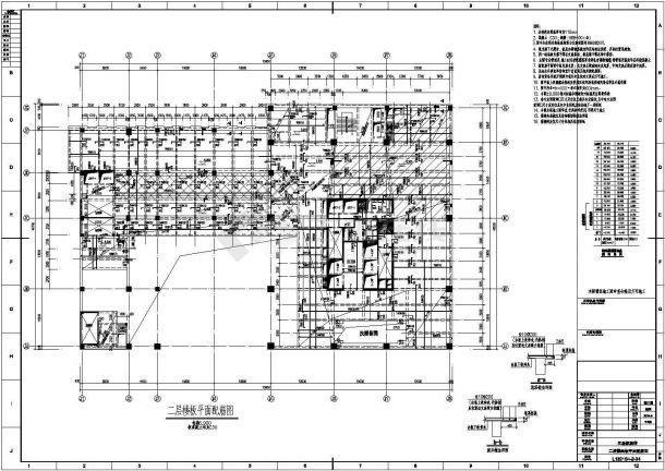 【湖南】地上十八层框筒结构五星级酒店结构设计施工图-图二
