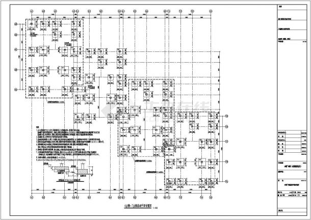 【四川】地上二层与单层框架结构湖景客房结构设计施工图-图二