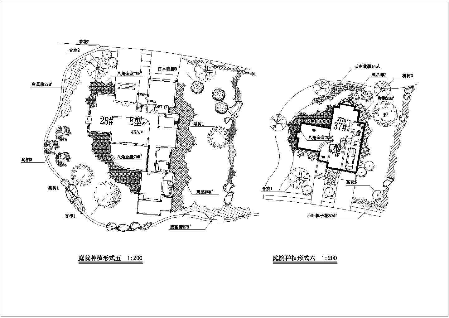 [杭州]某别墅区景观工程施工图