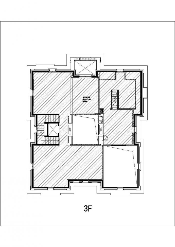 【北京】别墅加层开洞补板改造施工图_图1