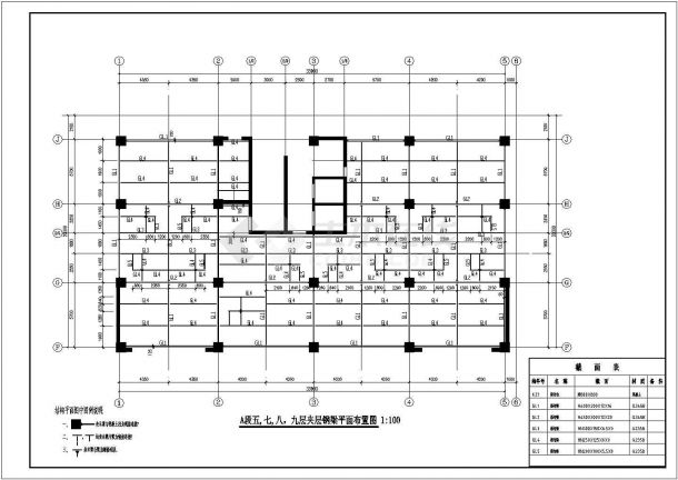 原建筑增加钢结构夹层施工图，含施工说明-图二