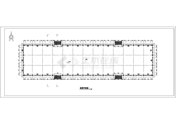 【河北】某排架冷库结构设计图（共9张）-图二