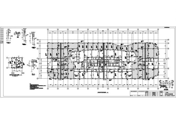 【黑龙江】地上二十七层剪力墙结构公寓楼结构设计施工图-图二