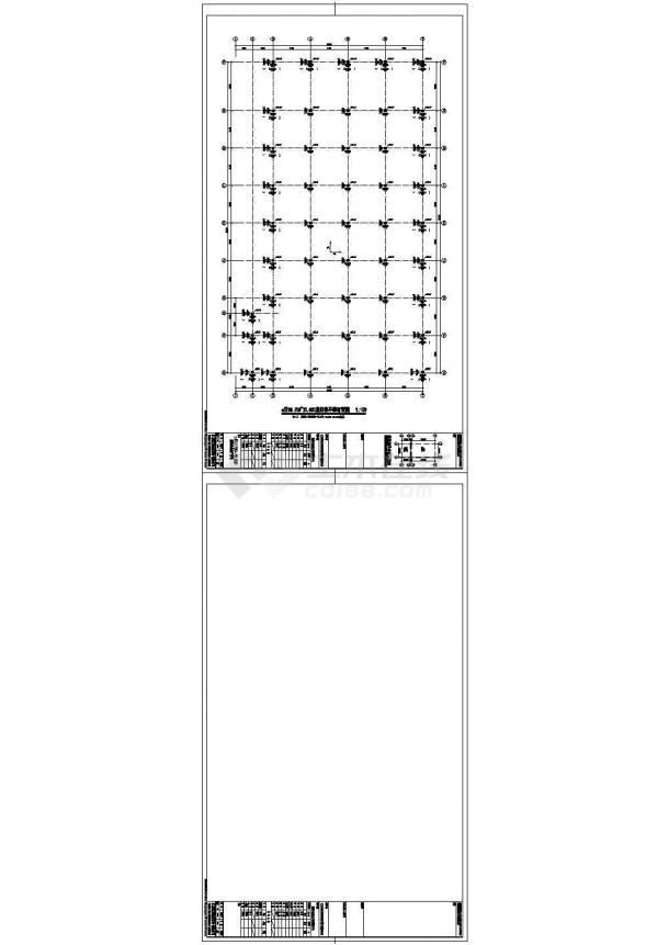 [江苏]地上16层框架核心筒结构服务中心结构施工图-图二