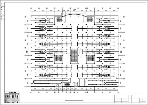 某五层购物中心中央空调设计图纸-图二