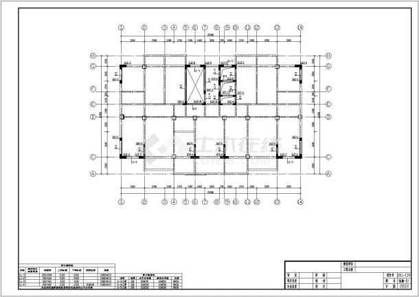 【甘肃】十七层框架剪力墙结构经济适用住房结构设计施工图-图二