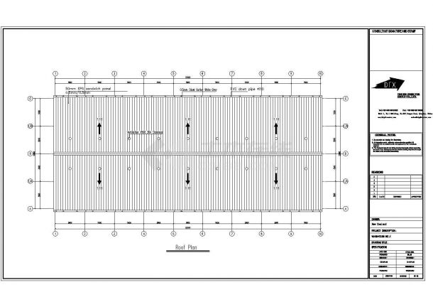 【国外项目】圭亚那钢结构仓库施工图（全英文版）-图二
