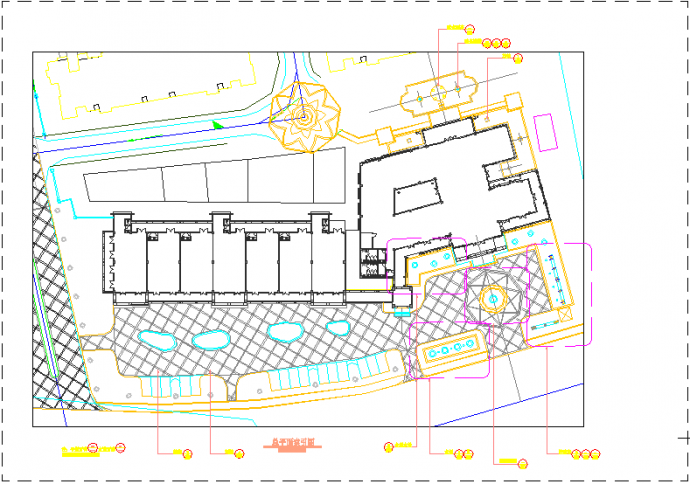 【海南】某现代风格高档居区景观规划设计施工图_图1