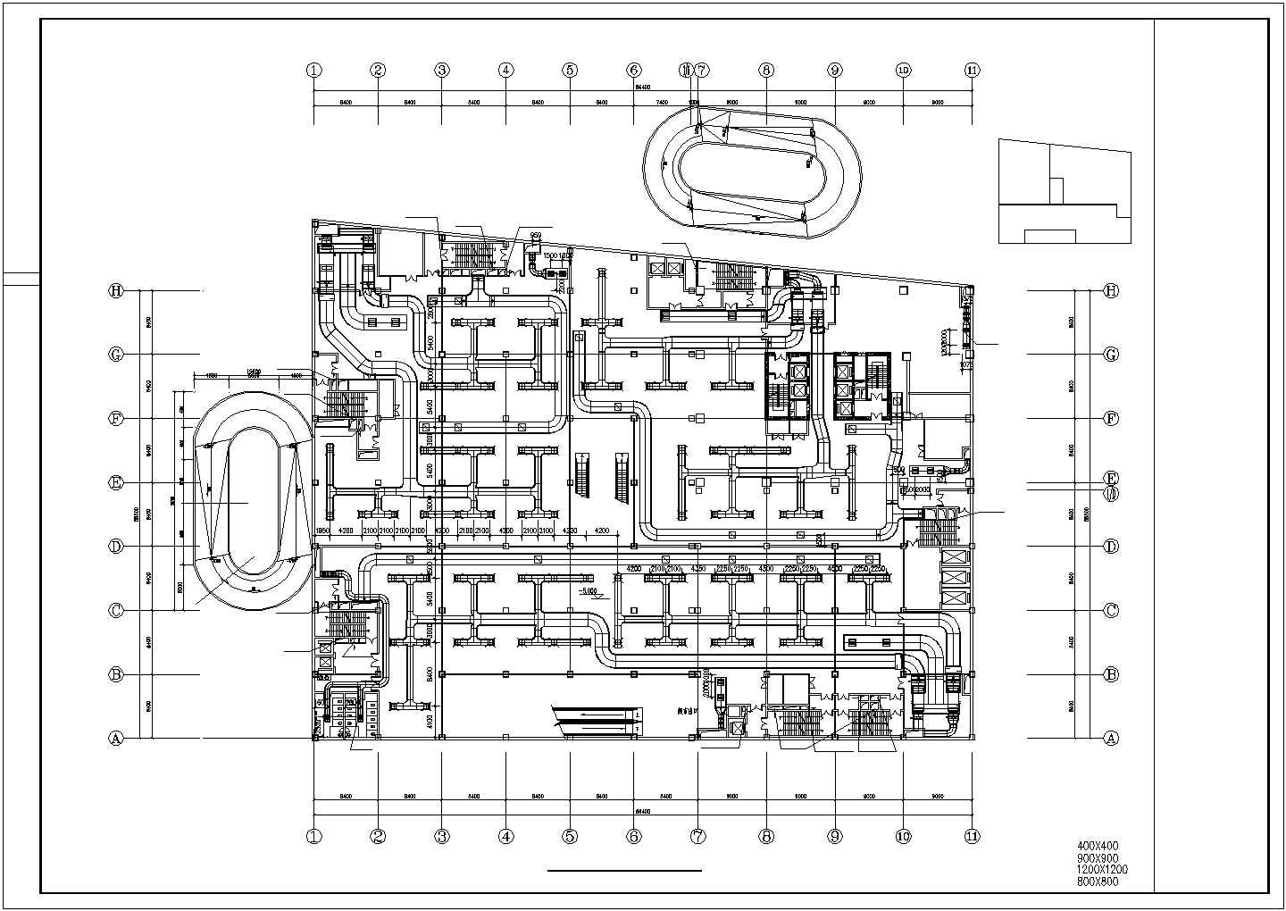 【河北】某24层公建商务楼暖通空调全套系统设计施工图