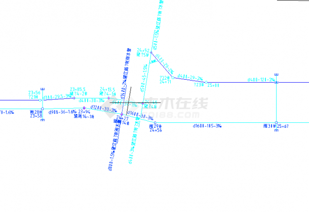 [安徽]某城市公路排水工程图纸-图二