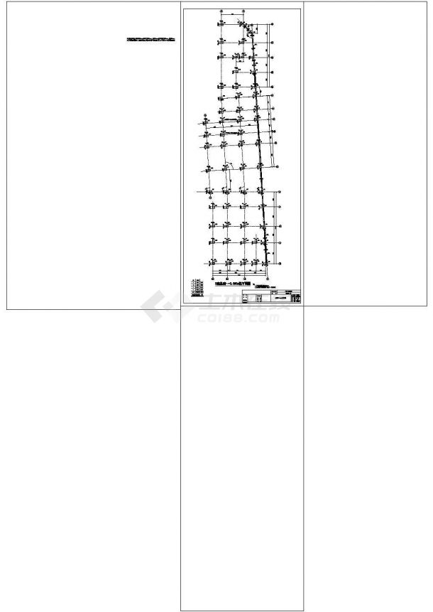 【河南】二十六层广场商业网点及住宅结构施工图-图二