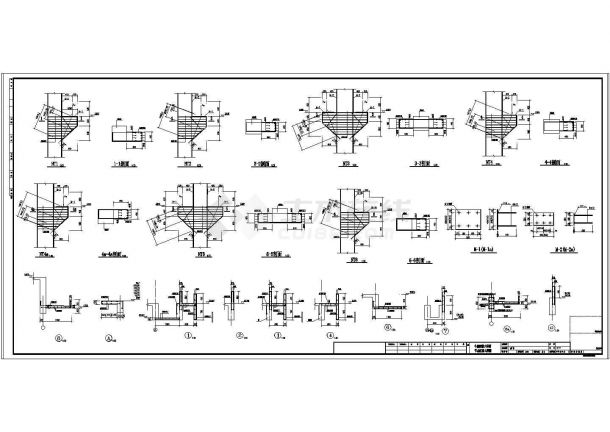 【浙江】五层框架结构车间厂房结构设计施工图-图二