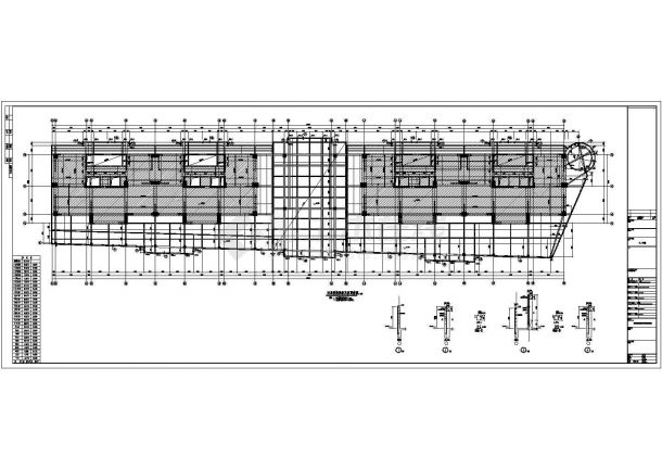 [杭州]两栋二十八层框支剪力墙、两栋8层框架住宅结构施工图-图一
