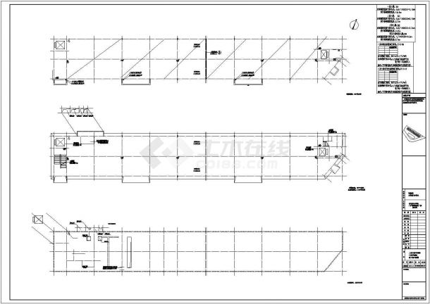 【浙江】六层框架结构二产返回标准厂房结构施工图（含建筑图）-图一