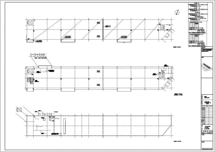 【浙江】六层框架结构二产返回标准厂房结构施工图（含建筑图）_图1