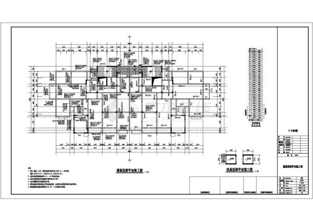 【河北】30层剪力墙结构住宅楼设计图-图一