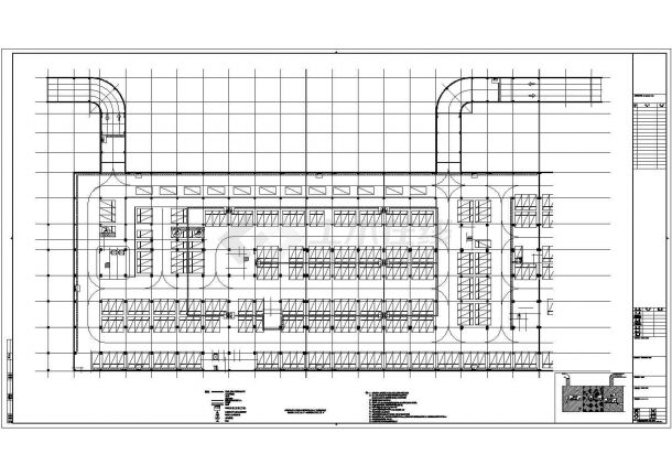 【江苏】汽车客运站及配套公交枢纽站主站房结构施工图（含建筑图）-图二