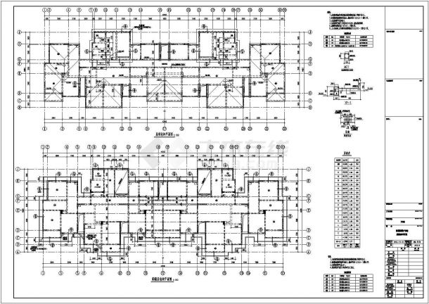 【江苏】18层钢混剪力墙结构住宅楼结构施工图-图一